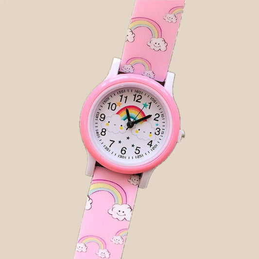 Unisex Analoge Regenbogen Uhr