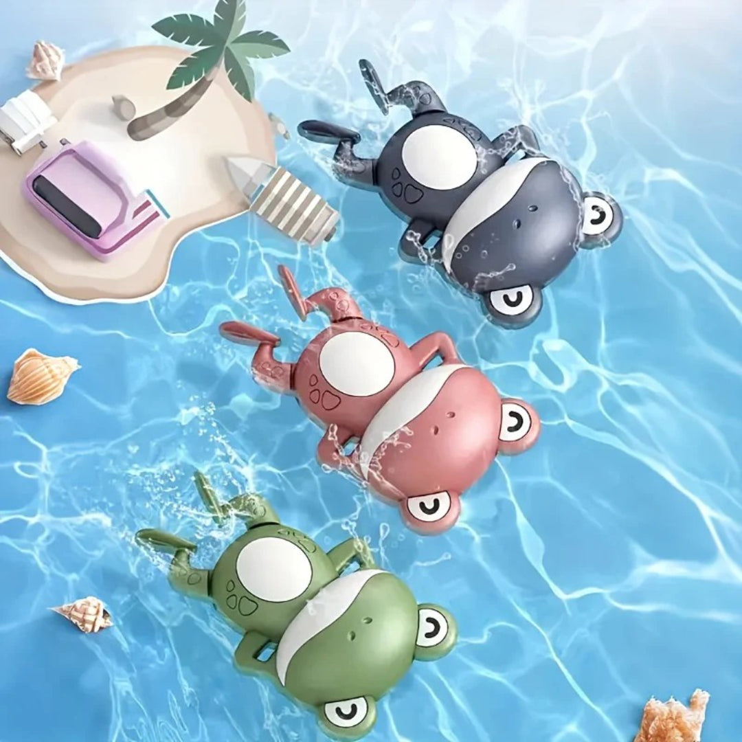 Ungiftiger Frosch-förmiges Bade-Spielzeug - Spaß beim Wasser Spielen für Kinder
