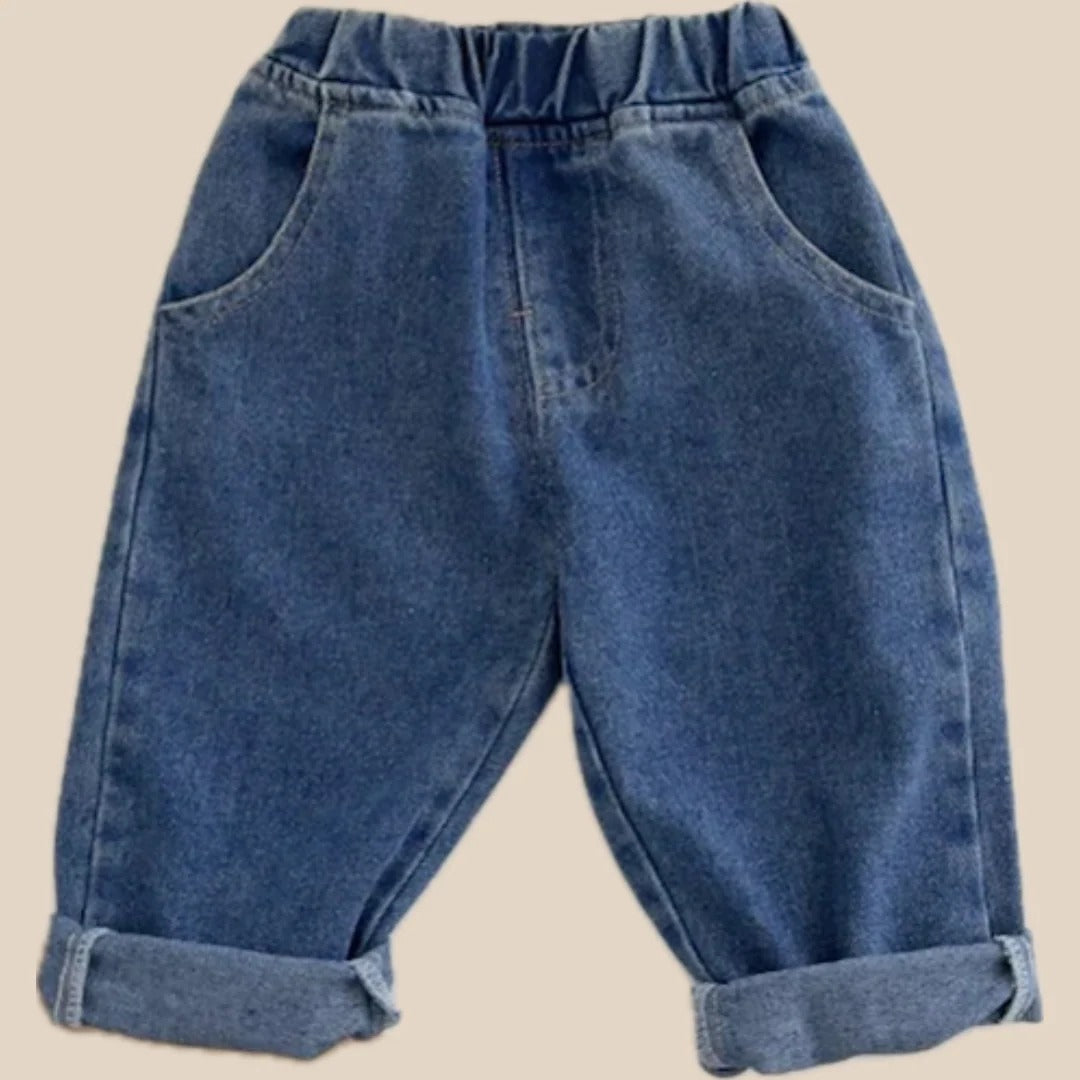 Unisex Relaxed Fit Denim Jeans