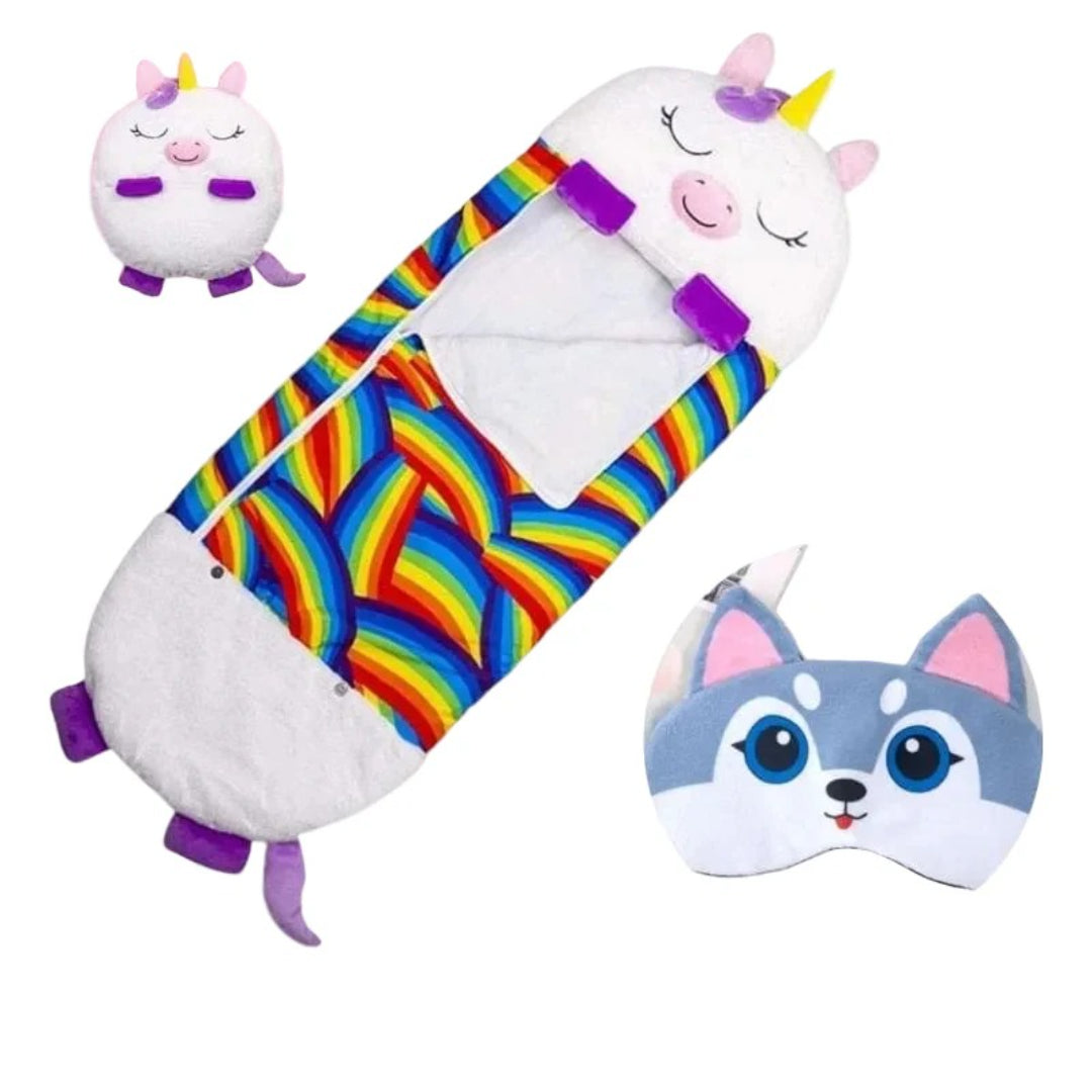 Kinder-Schlafsack mit Tiermotiven