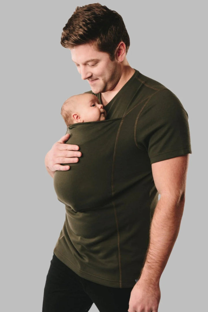 Figurbetontes Babytrage T-Shirt