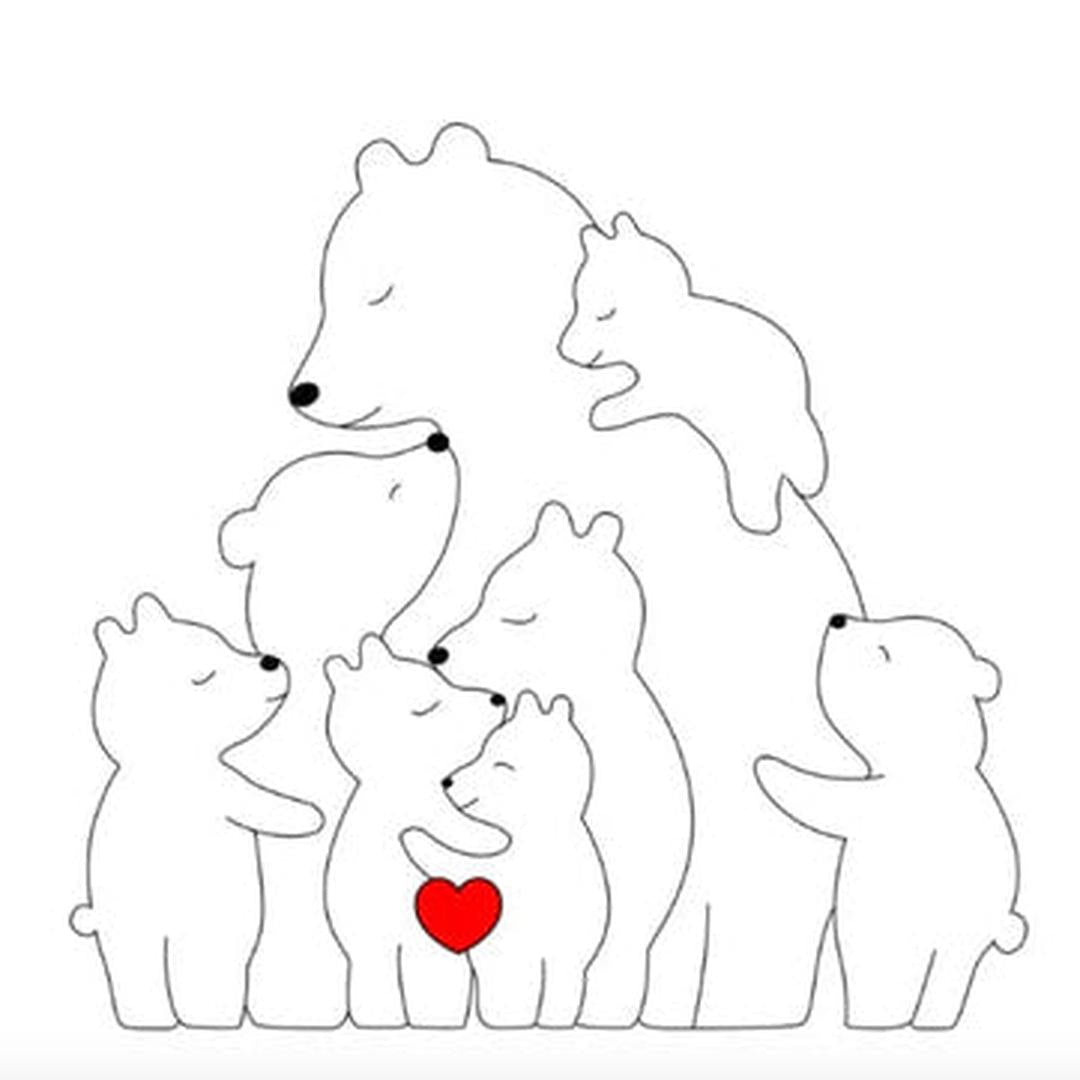 Anpassbare Bärenfamilie – Ein einzigartiges Geschenk für Ihre Liebsten