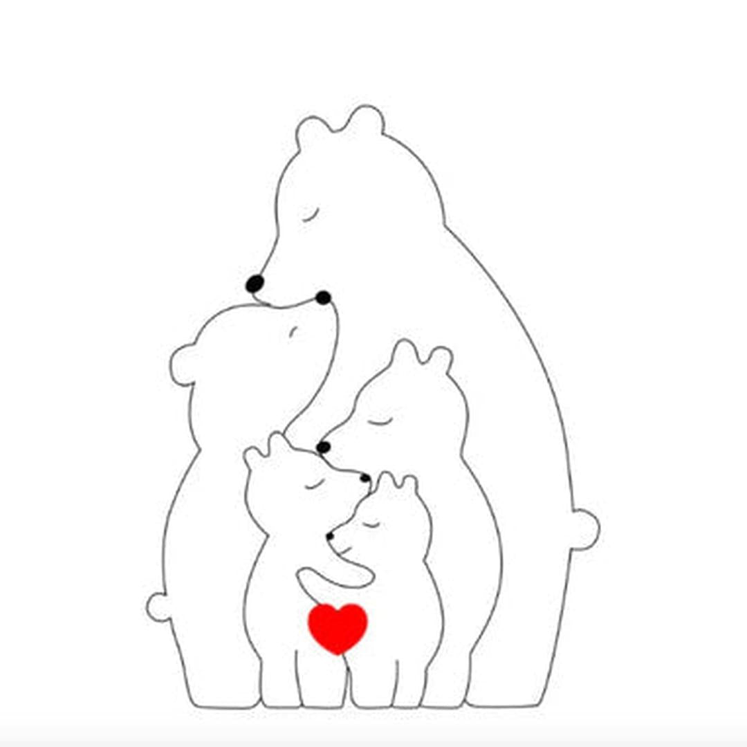 Anpassbare Bärenfamilie – Ein einzigartiges Geschenk für Ihre Liebsten