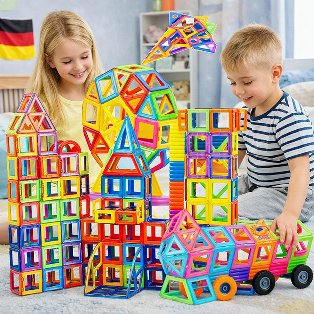 Magnetische Bausteine – Lassen Sie Ihrer Fantasie freien Lauf mit kreativen Konstruktionen