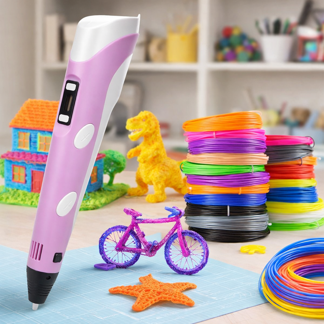 3D-Druckstift für kreatives Design – Entfesseln Sie Ihre Fantasie mit 3D-Zeichnen und Bau-Spaß