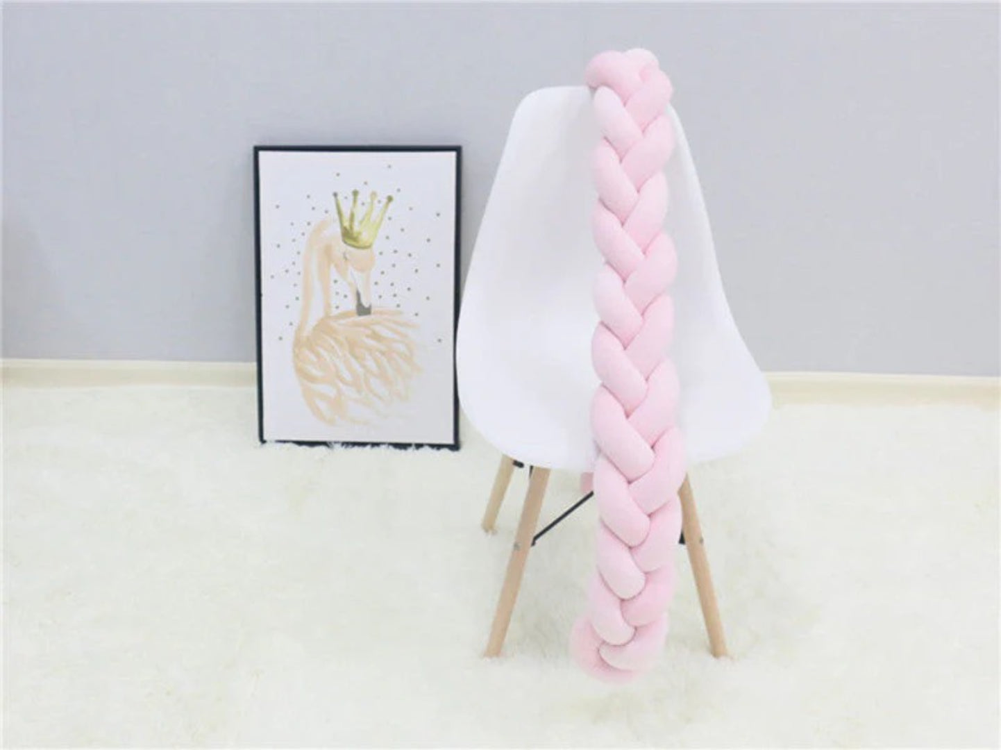 Weicher Babybett-Bumper-Bettwäsche