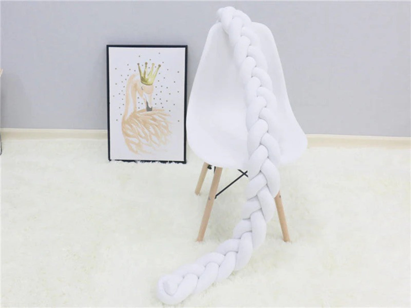 Weicher Babybett-Bumper-Bettwäsche