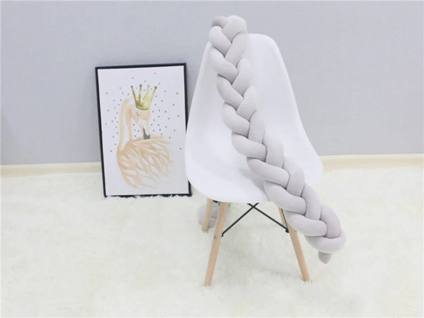 Weicher Babybett-Bumper-Bettwäsche