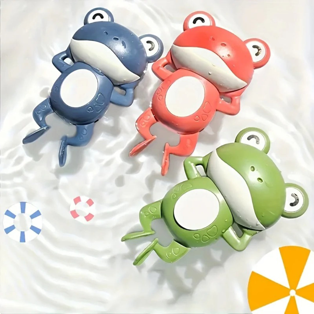 Ungiftiger Frosch-förmiges Bade-Spielzeug - Spaß beim Wasser Spielen für Kinder