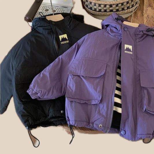 Unisex Polyester Kapuzenwindjacke
