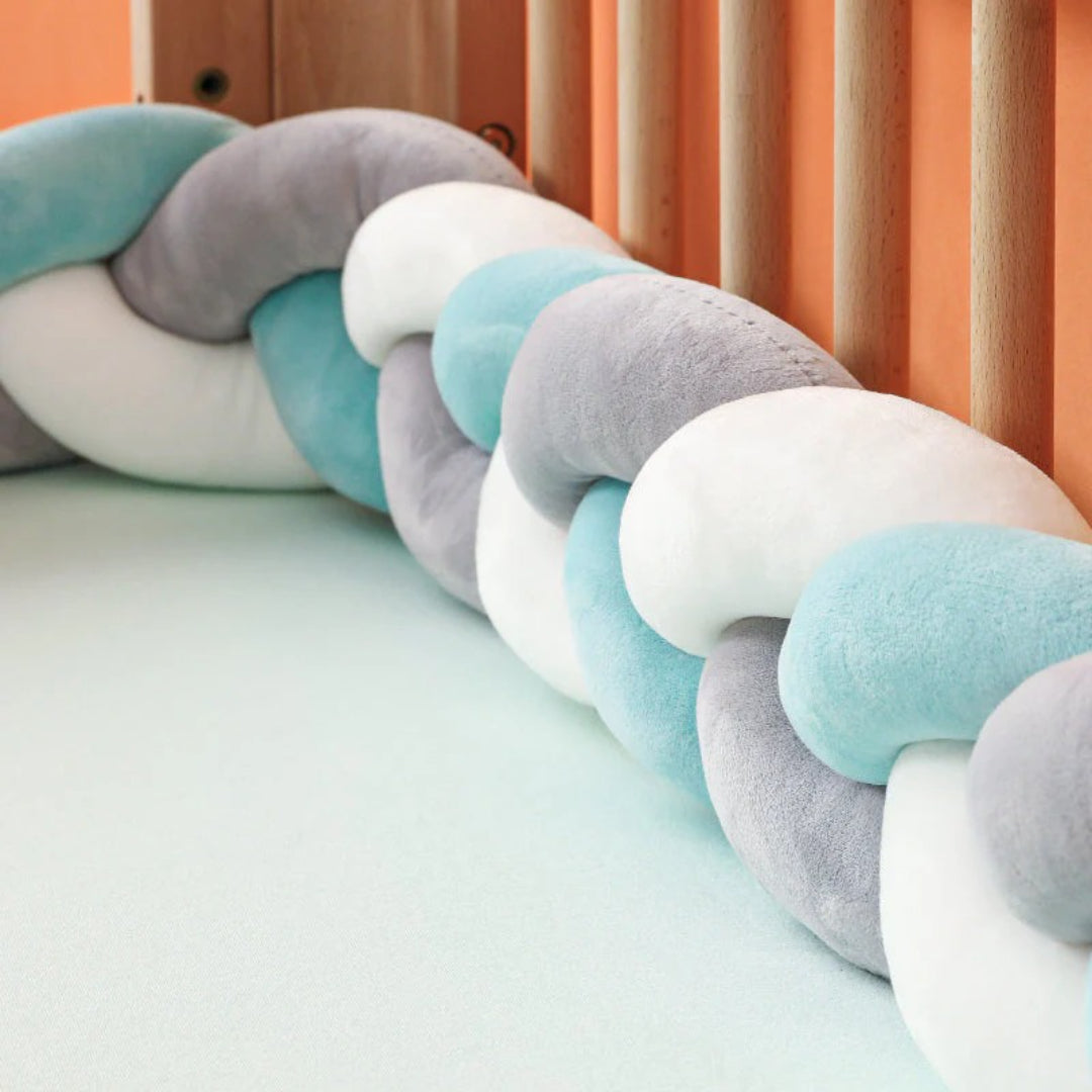 Weicher Babybett-Bumper-Bettwäsche