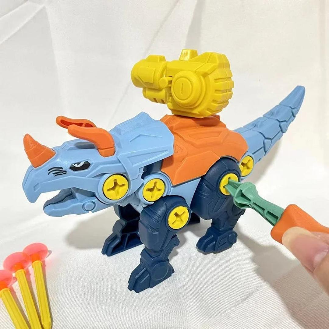 Dinosaurier-Bausatz mit Saugnapf – Fantasievolles Bauvergnügen