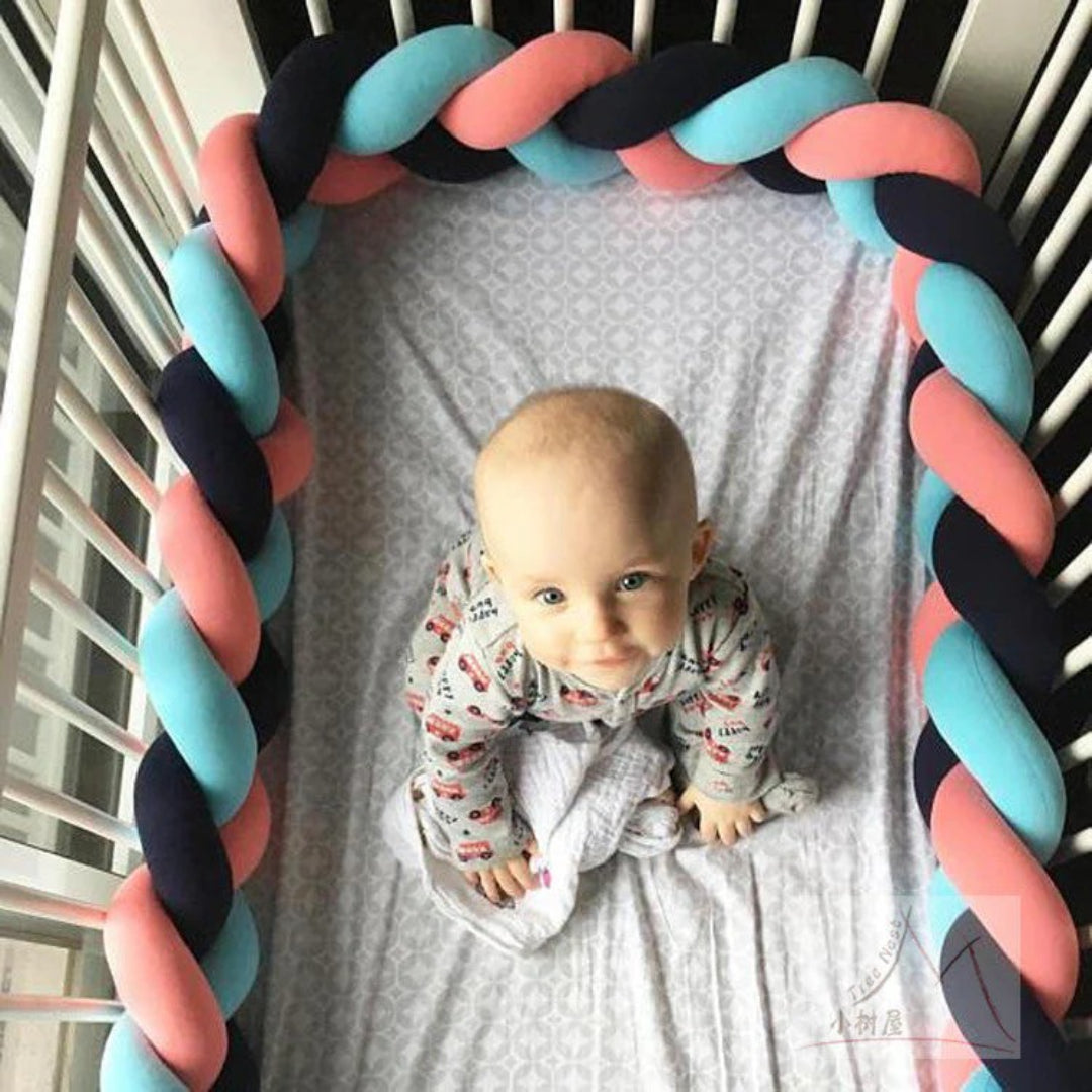 Weicher Babybett-Bumper-Bettwäsche