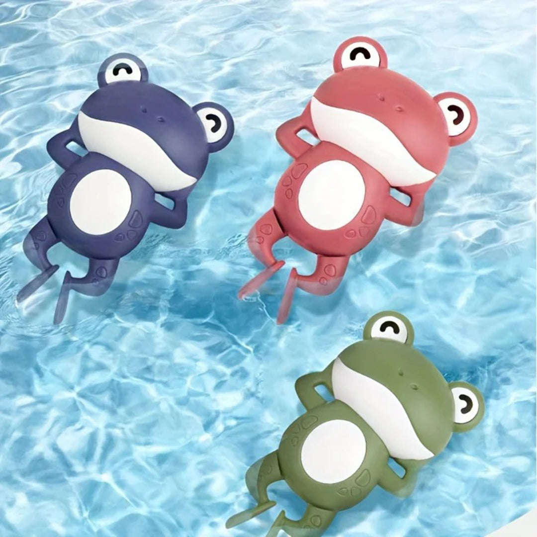 Ungiftiger Frosch-förmiges Bade-Spielzeug - Spaß beim Wasser Spielen für Kinder