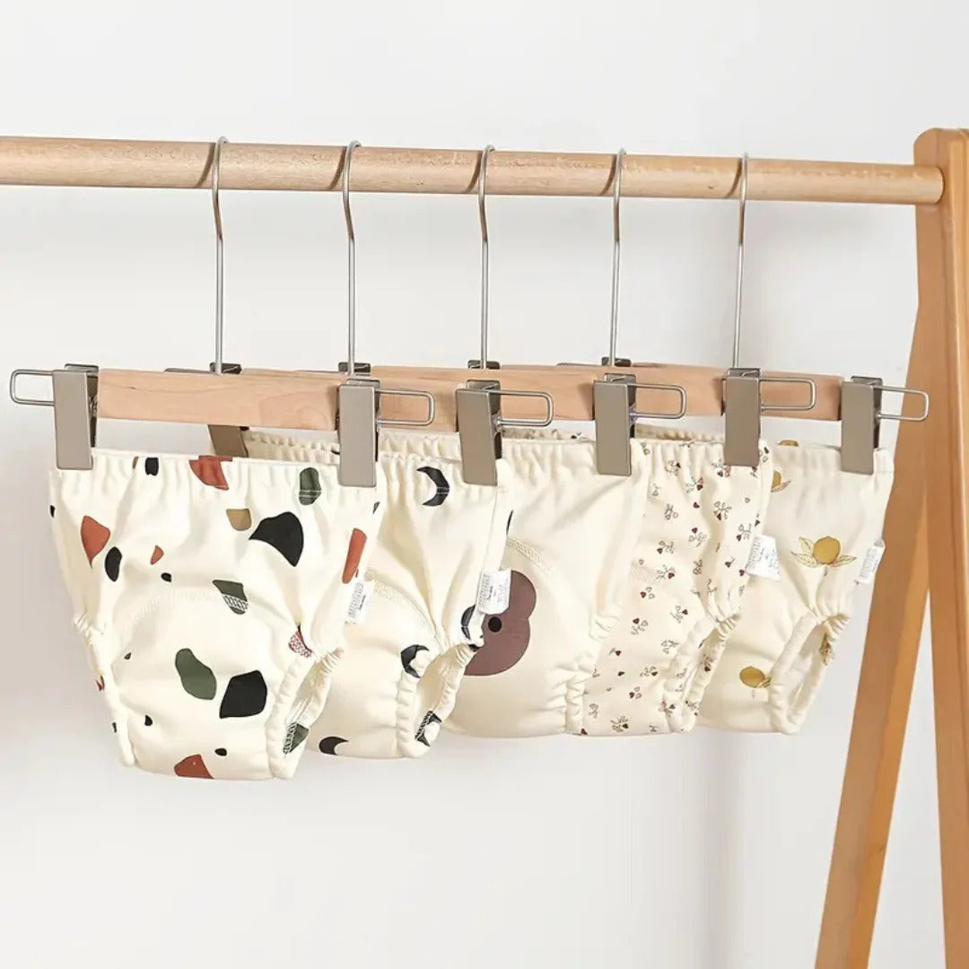 Set aus 6 weichen, wasserdichten, wiederverwendbaren Training-Hosen für die Töpfchengewöhnung