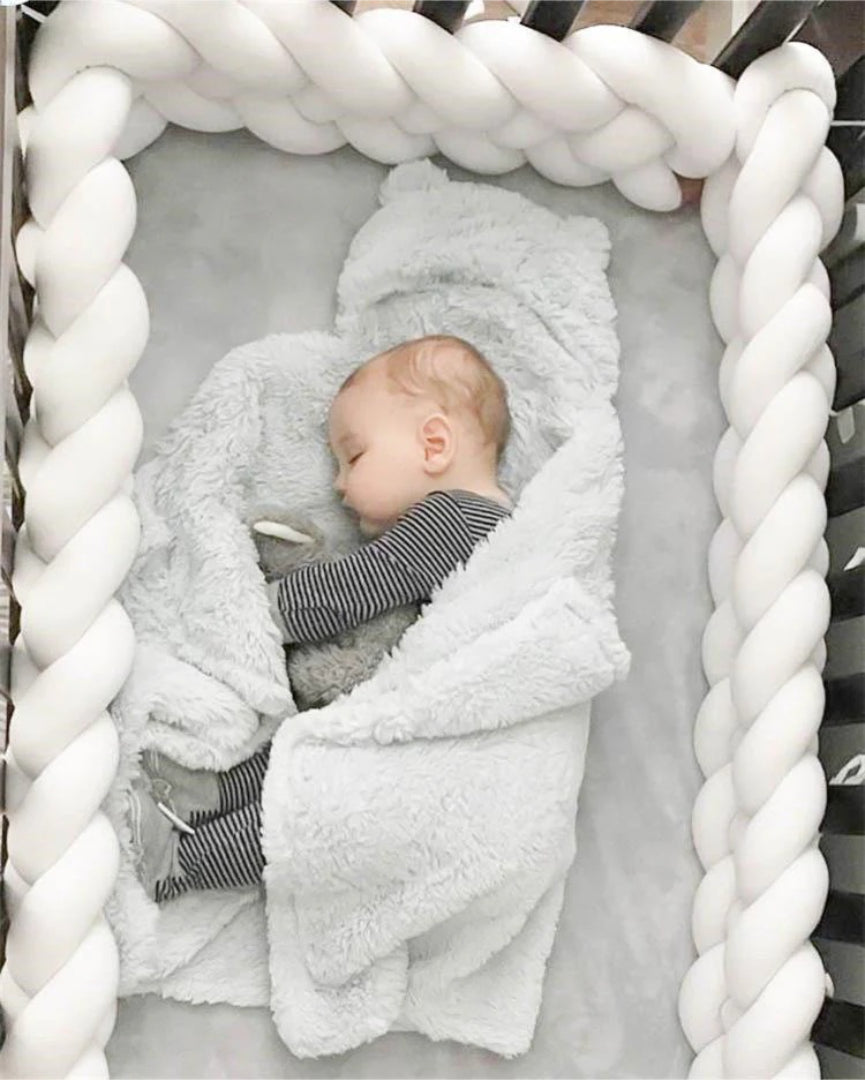 Weicher Babybett-Bumper-Bettwäsche