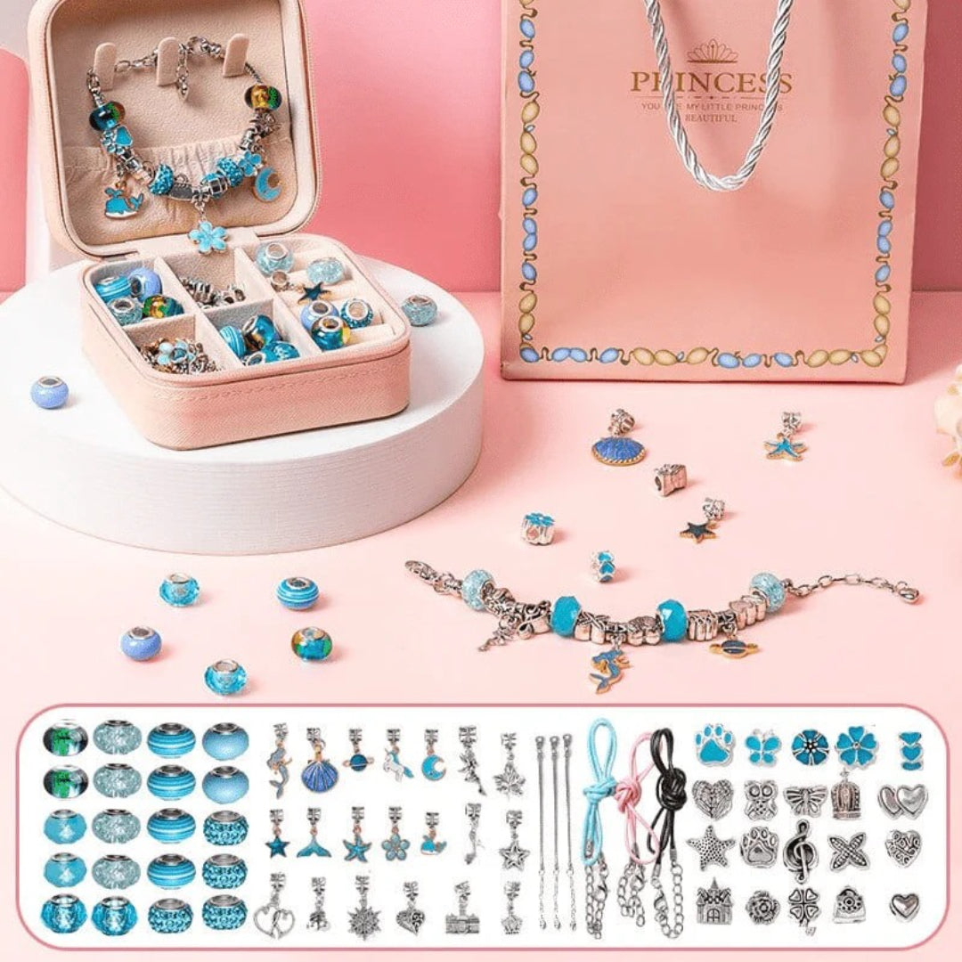 Anpassbares Armband Bastelset mit Aufbewahrungsbox