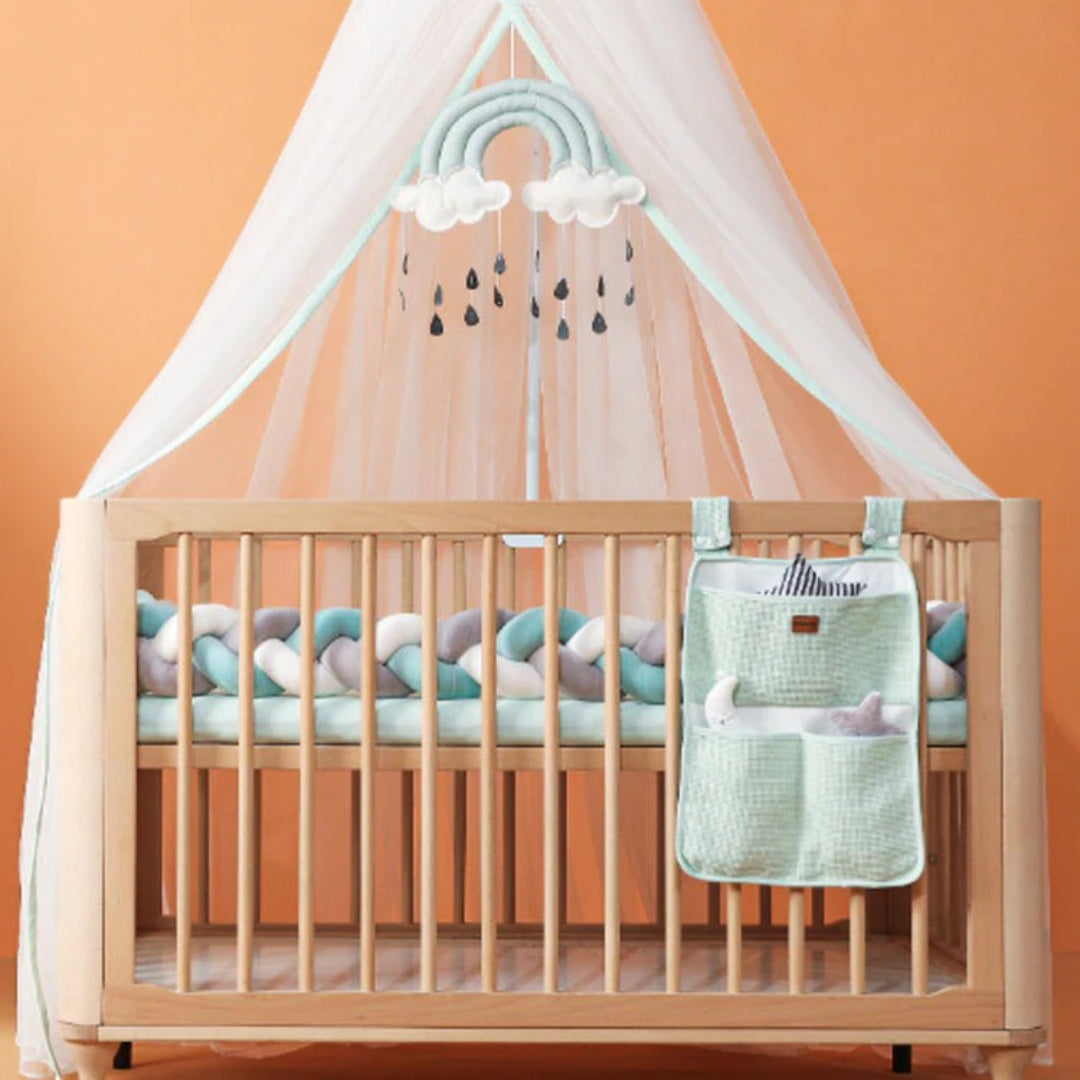 Weicher Babybett-Bumper-Bettwäsche