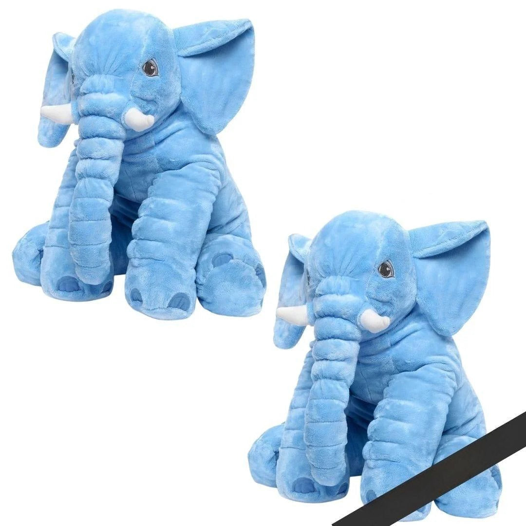 60 cm Plüsch-Elefant - Weiches und Kuscheliges Spielzeug