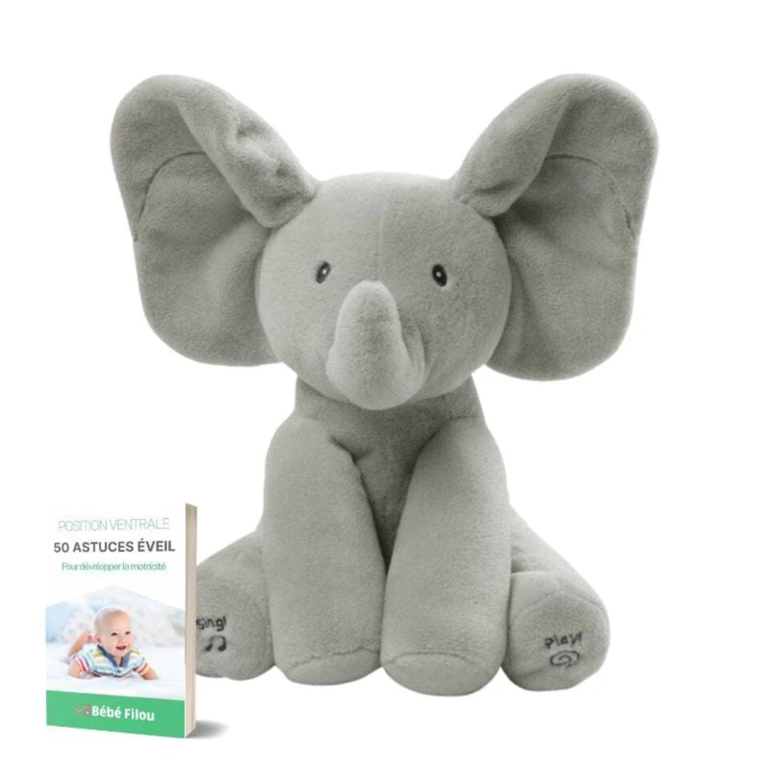 Plüsch-Musikalischer Elefant Versteckspielzeug