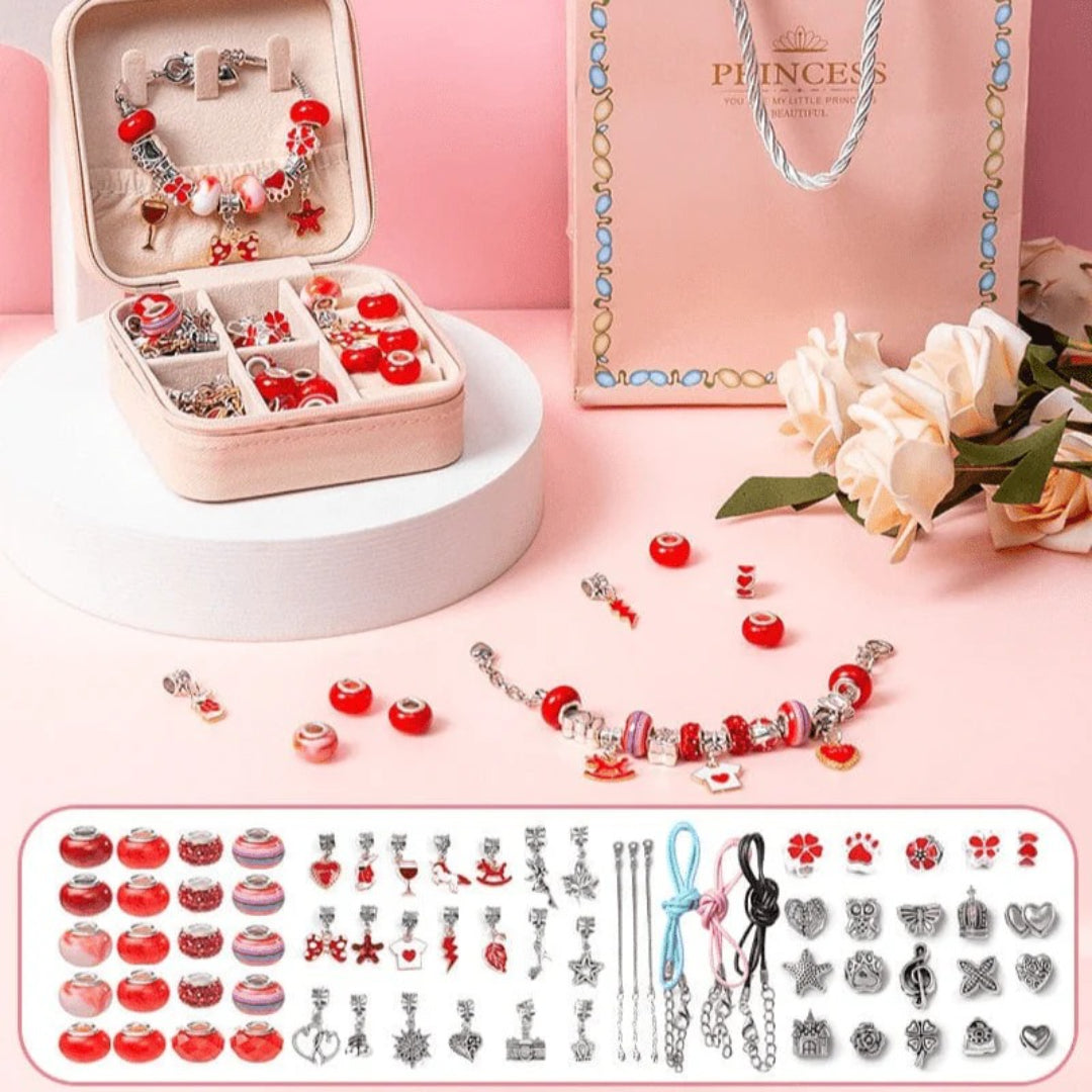 Anpassbares Armband Bastelset mit Aufbewahrungsbox