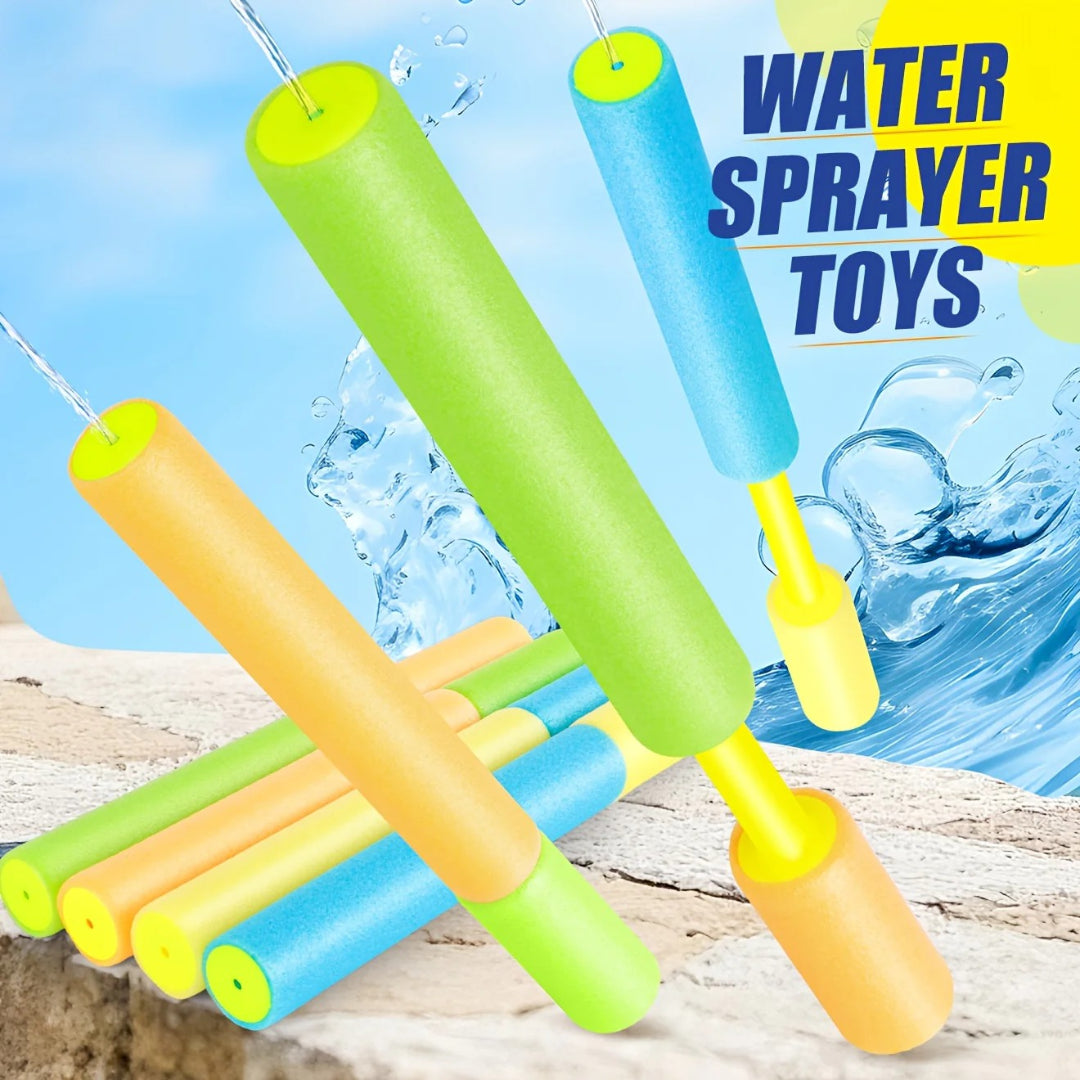 Outdoor Wasser Spaß Sprinkler Set mit 4 Erweiterbaren Schläuchen