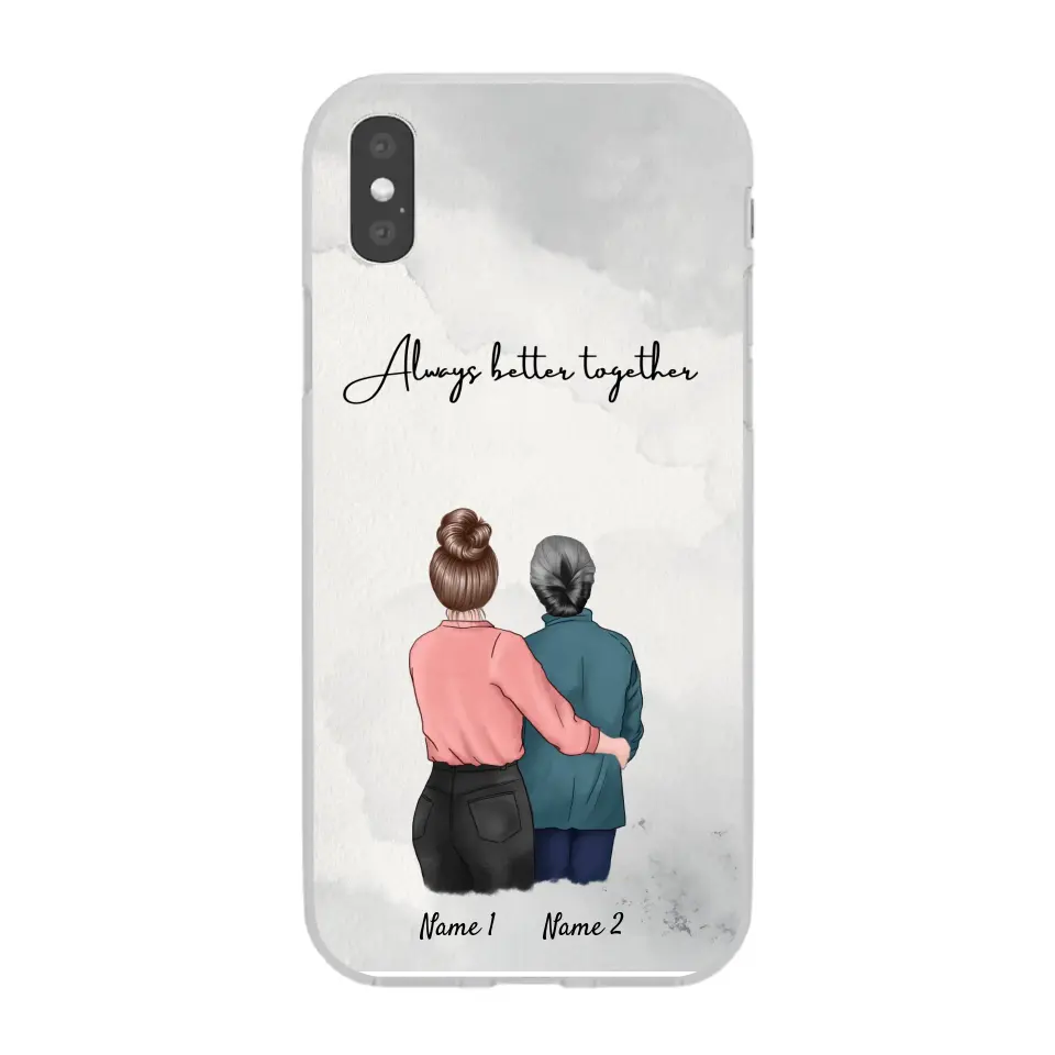 Mother & Daughter - Customized Phone Case