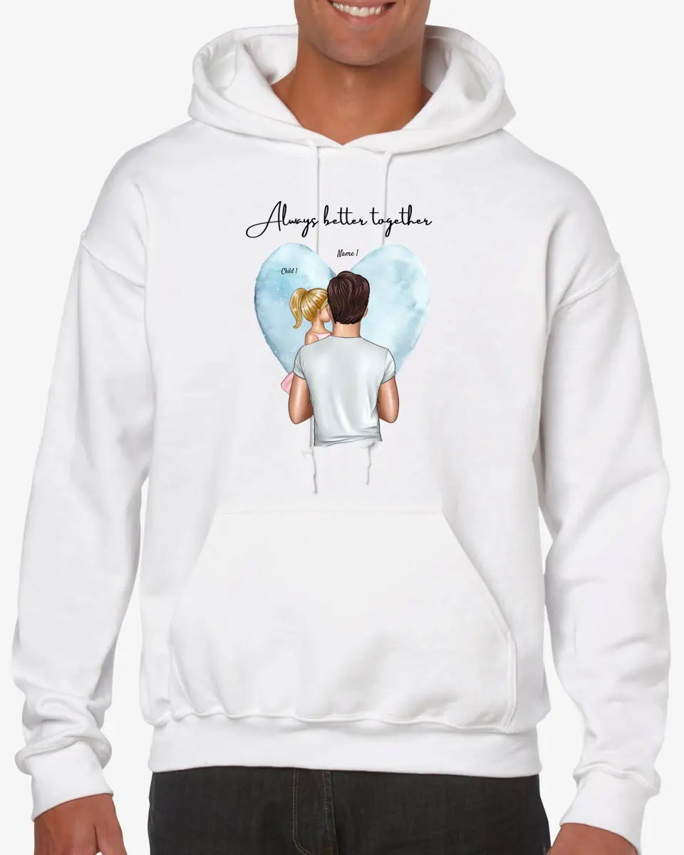 Best Dad - Personalized Hoodie (Up to 4 Children)