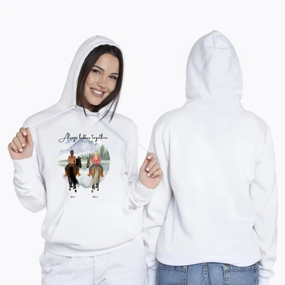 Best Horse Friends - Personalized Hoodie