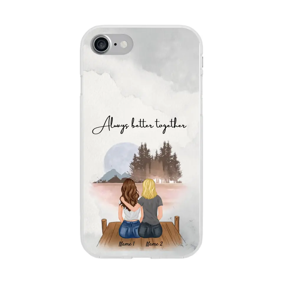 Best Friends (2-5 Girlfriends) - Customized Phone Case