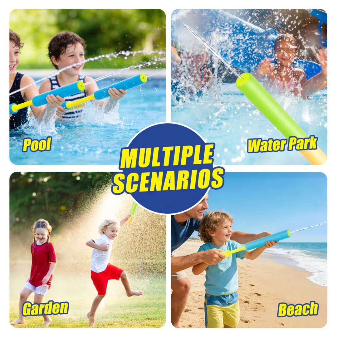 Outdoor Wasser Spaß Sprinkler Set mit 4 Erweiterbaren Schläuchen