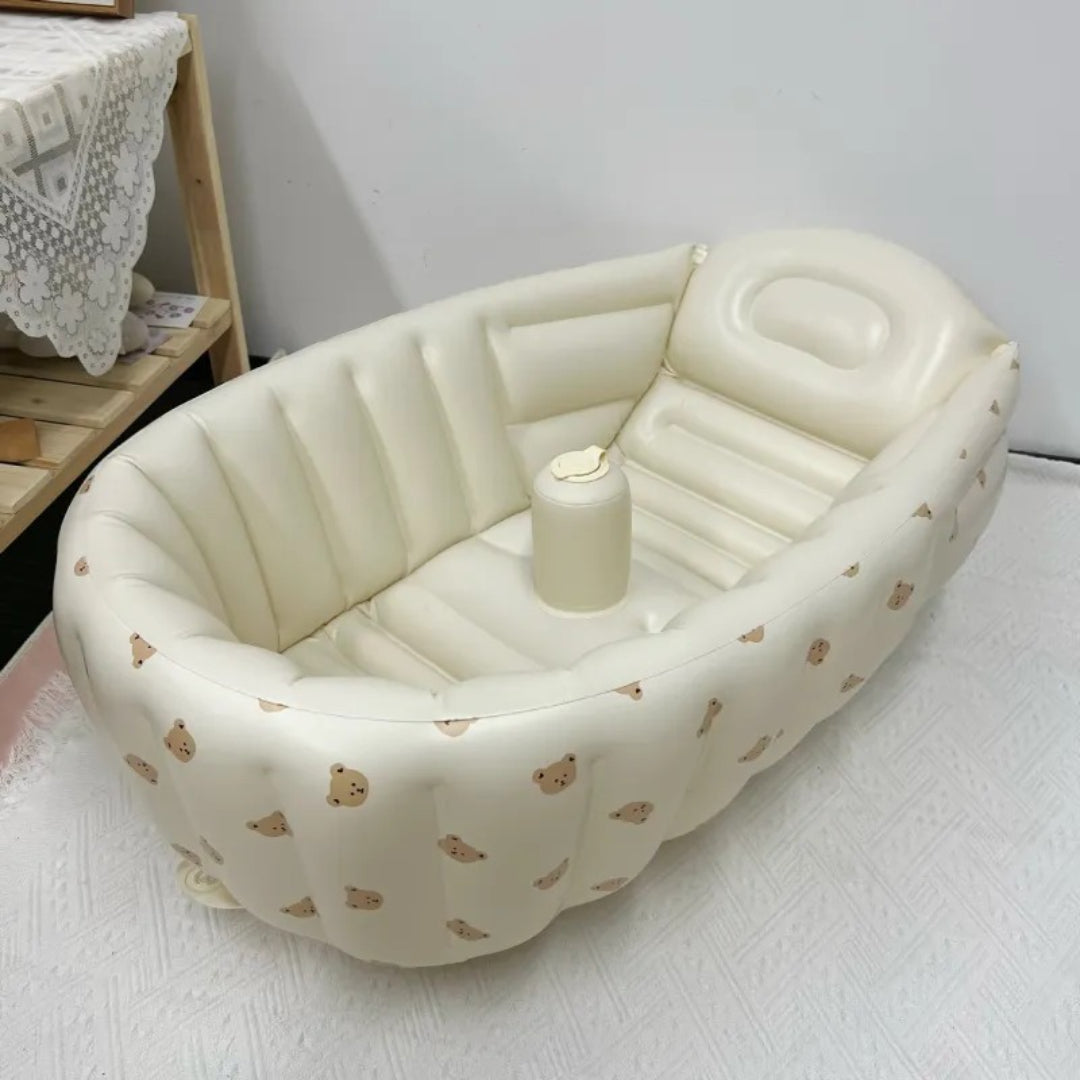 Tragbare Faltbare Aufblasbare Babybadewanne