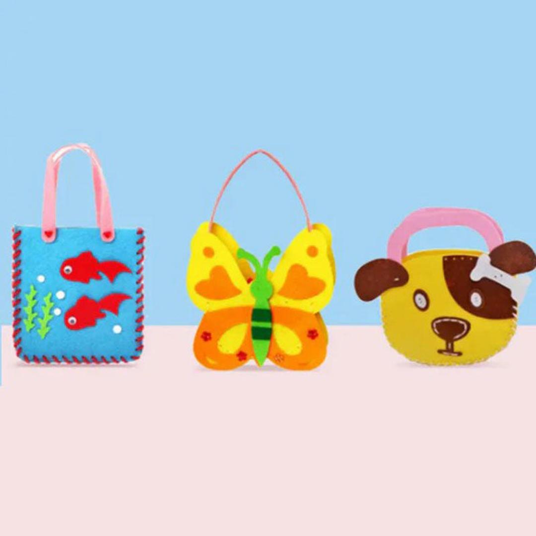 DIY-Handtaschen-Nähset für Kinder – Kreativer Spaß für junge Designer