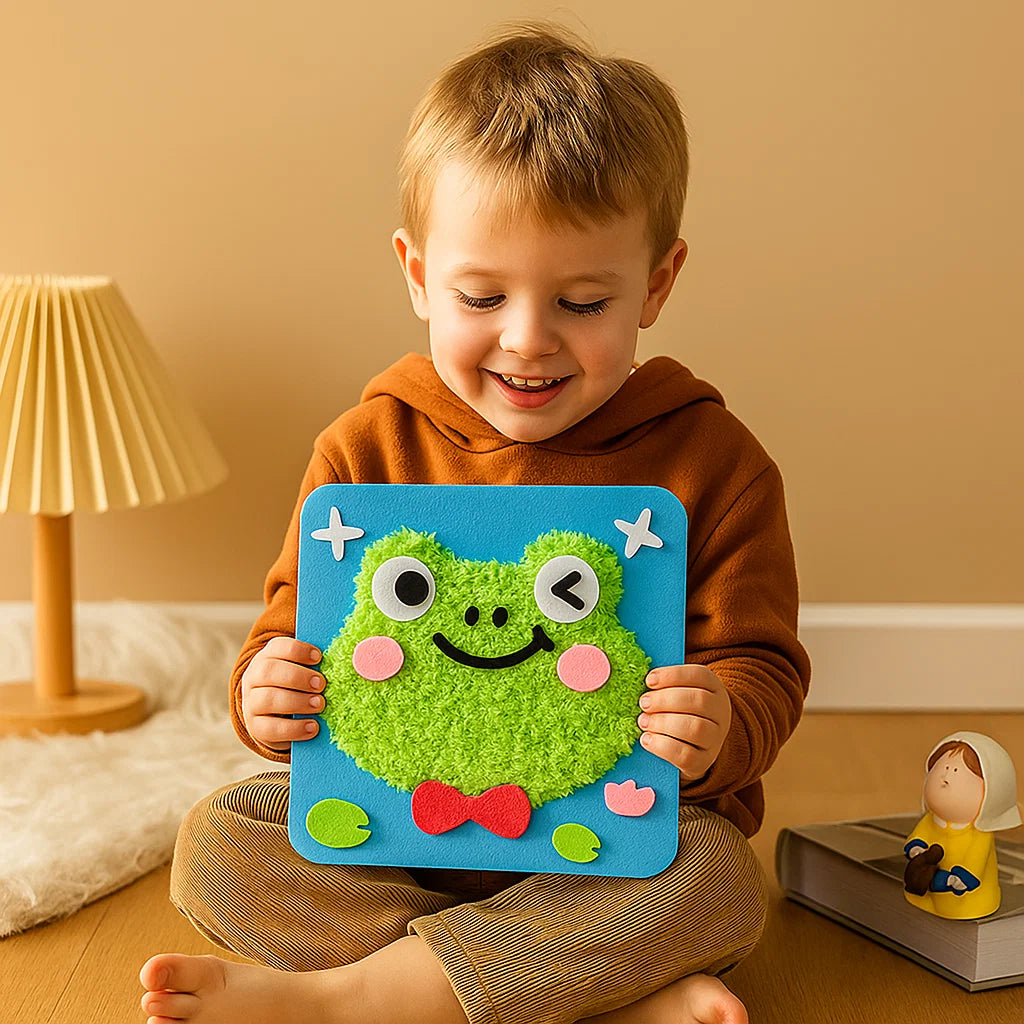 Creative Doll Craft Kit | DIY Embroidery Set with Easy Instructions | Fun Activity for Imaginative Play 10