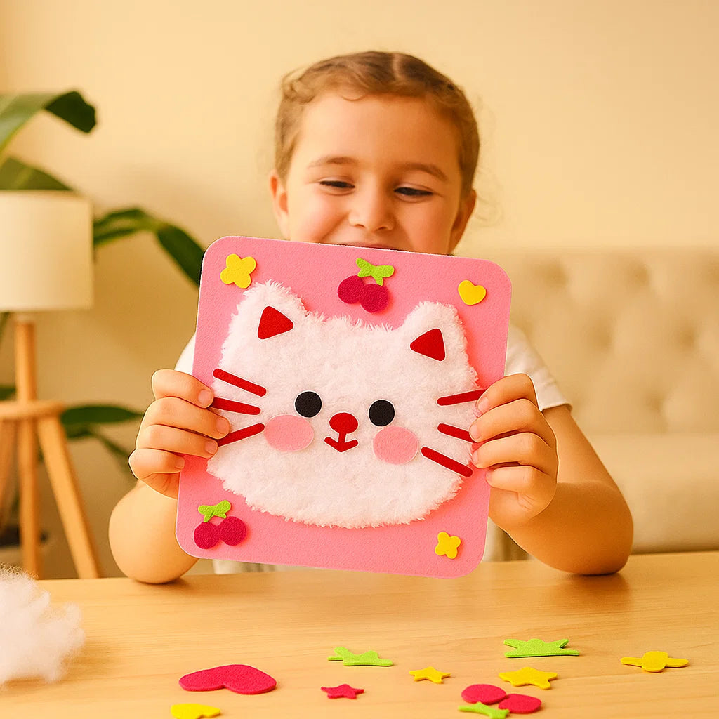 Creative Doll Craft Kit | DIY Embroidery Set with Easy Instructions | Fun Activity for Imaginative Play 18