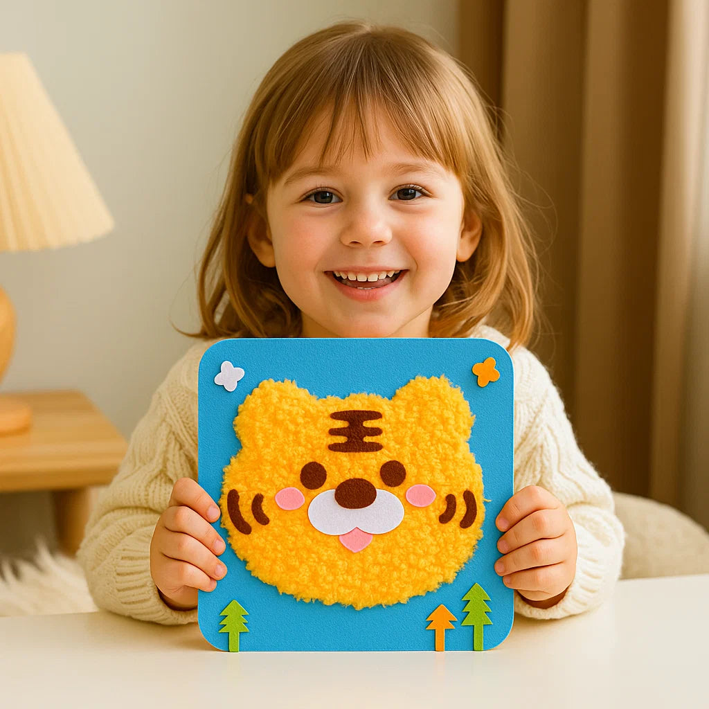 Creative Doll Craft Kit | DIY Embroidery Set with Easy Instructions | Fun Activity for Imaginative Play 8