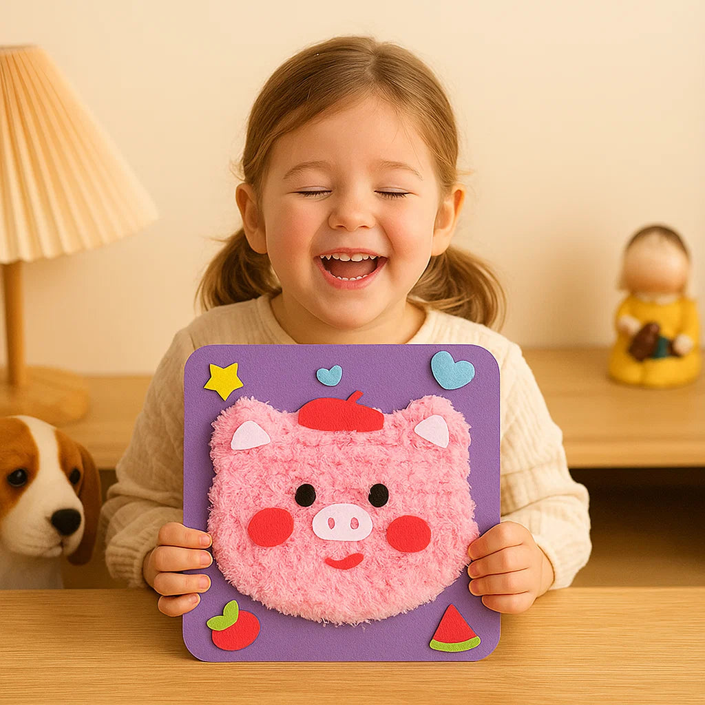 Creative Doll Craft Kit | DIY Embroidery Set with Easy Instructions | Fun Activity for Imaginative Play 9