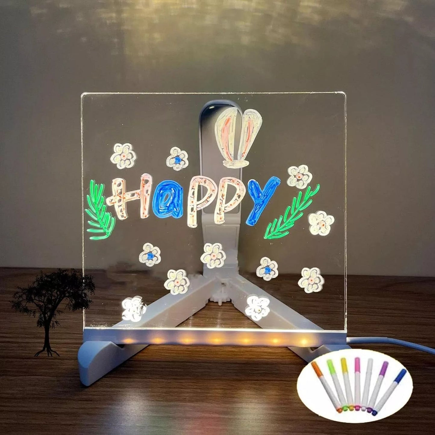 Creative Glow | LED Drawing Board with Vibrant Glow & Energy Efficiency | Perfect for Art and Messages 5
