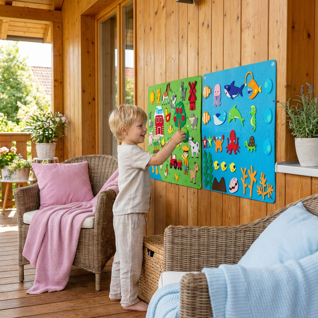 Creative Play | Educational Toy Set with Colorful Animal Figures | Engaging Learning Toys for Imagination Development for 3-5 Year Olds 3