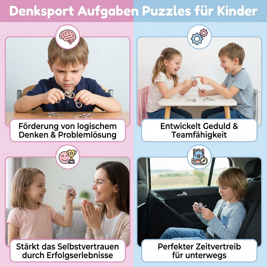 Creative Puzzles | Brain Teaser Tasks for Kids with Multiple Difficulty Levels | Engaging Challenges for Logical Thinking 4