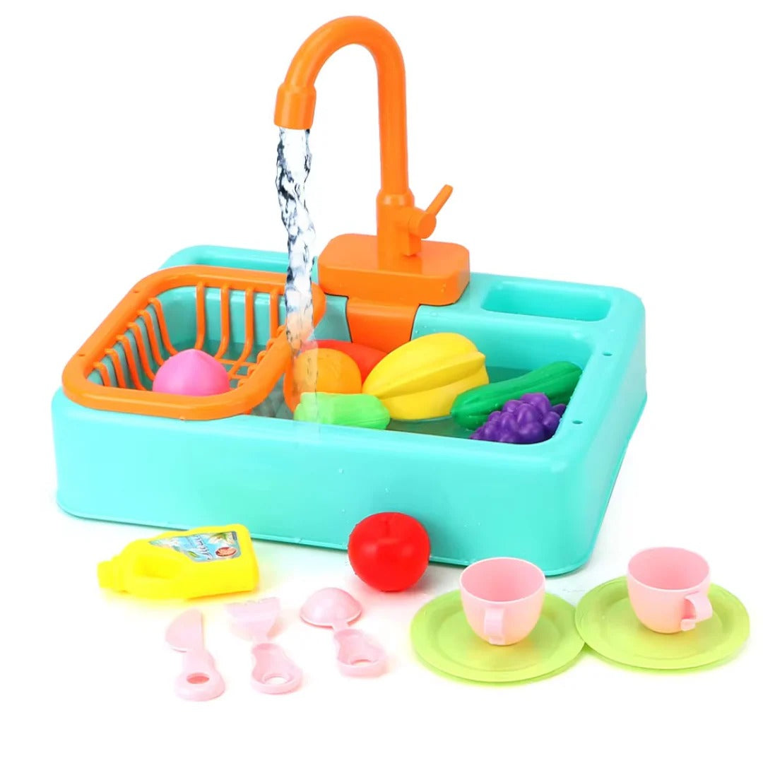 Kinder-Wasser-Spiel-Spüle Spielzeug - Interaktiver Bildungs-Spaß