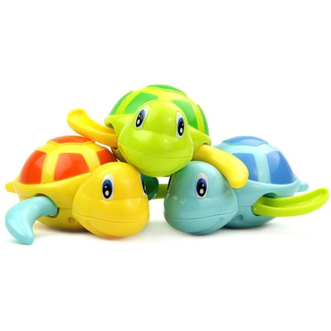 Aufzieh-Badesschildkröte: Mechanisches Wasserspielzeug für Spaß in der Badewanne