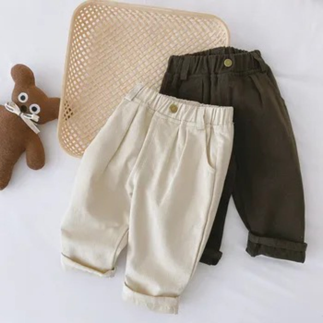 Jungen Freizeit-Hosen mit elastischem Bund