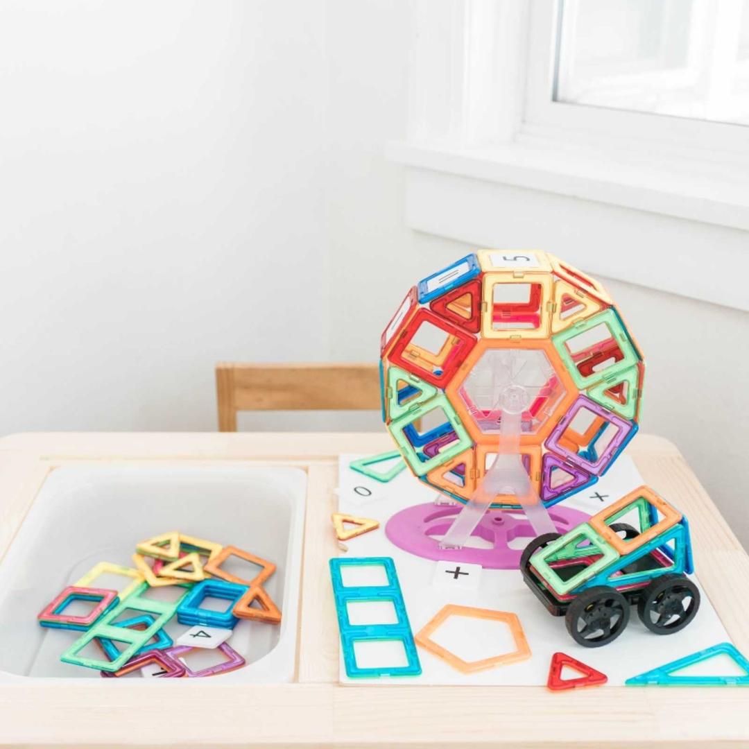 Magnetische Bausteine – Inspirierende STEM-Kreativität für Kinder