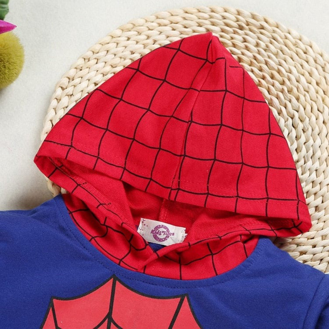 Superhelden-Duo-Set: Ober- und Unterteil-Outfit