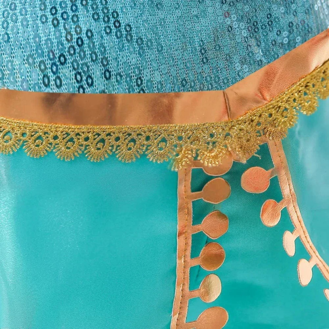 Verzauberndes Deluxe-Prinzessin-Outfit für Kinder