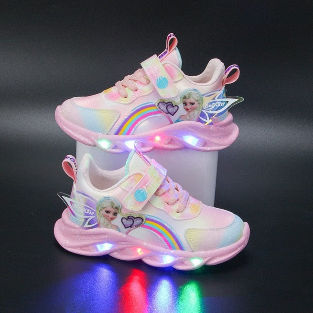 LED Leuchtende Prinzessinnen Sneaker für Kinder