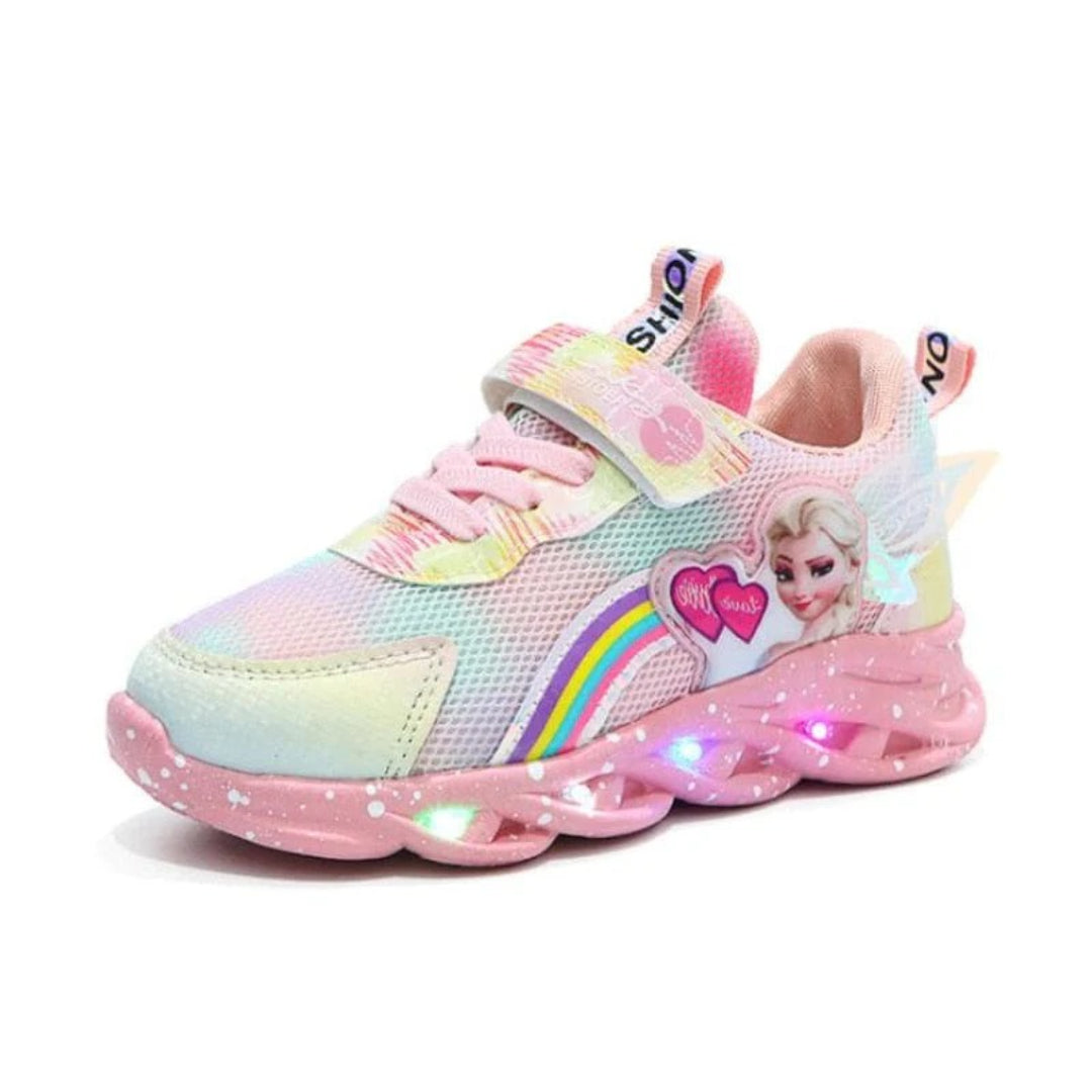 LED Leuchtende Prinzessinnen Sneaker für Kinder