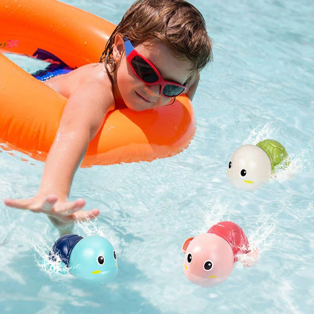 Schwimmendes Meerestier-Bade-Spielzeug-Set