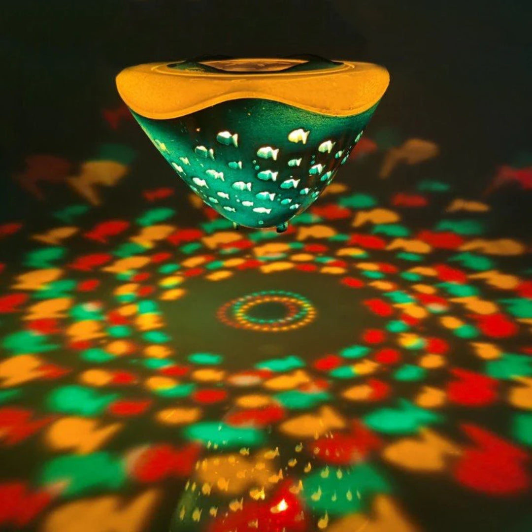 LED-Brunnen-Badspielzeug mit sprühenden Lichteffekten